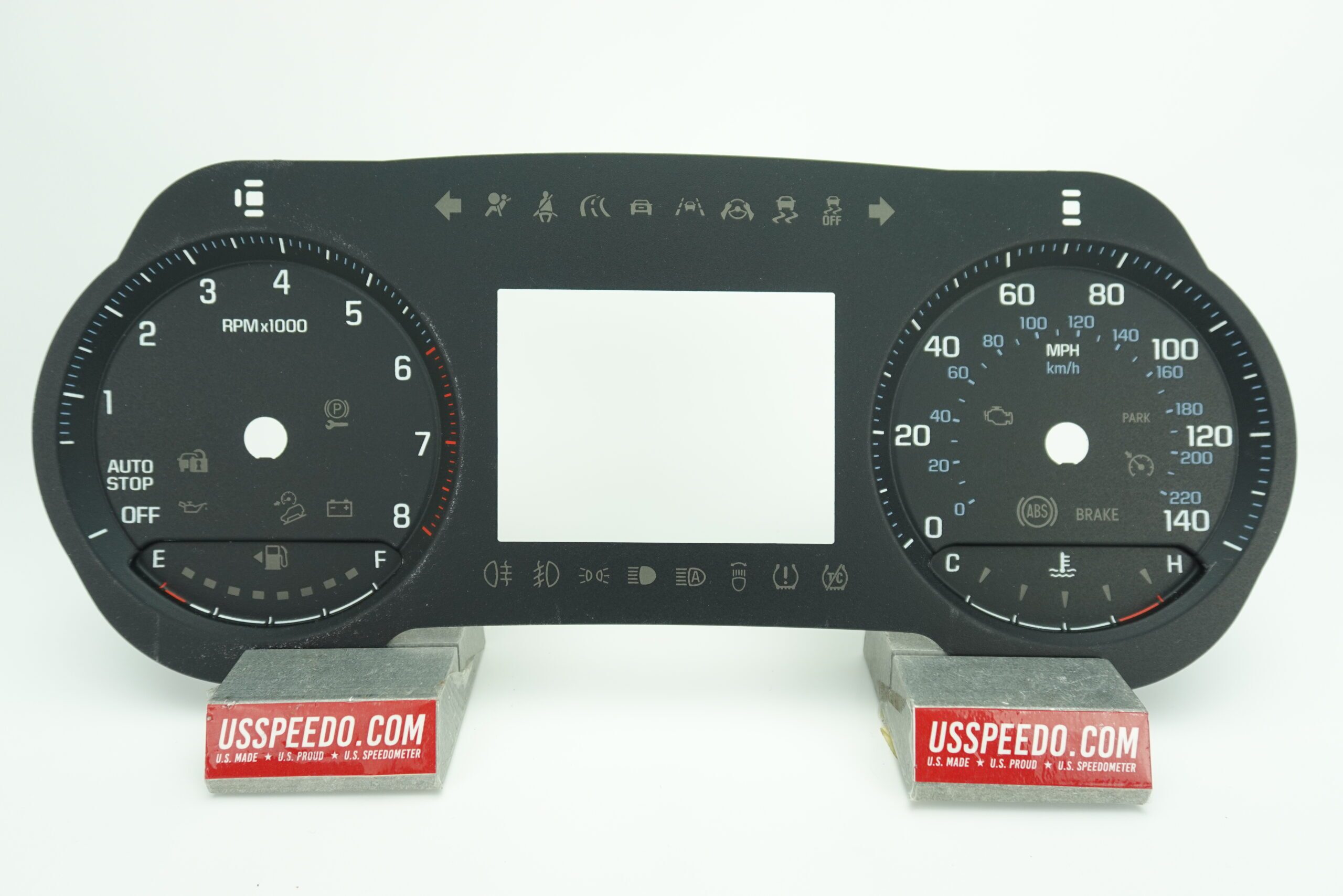 US Speedo Conversion Gauge Face