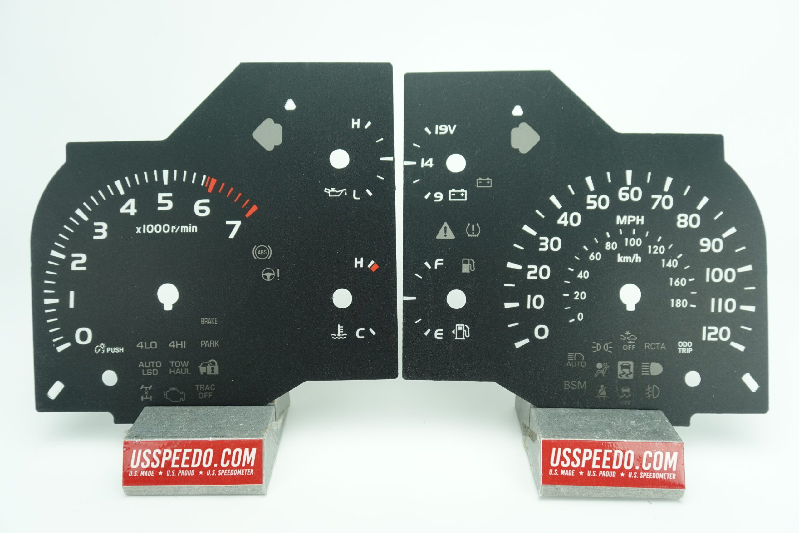 US Speedo Conversion Gauge Face