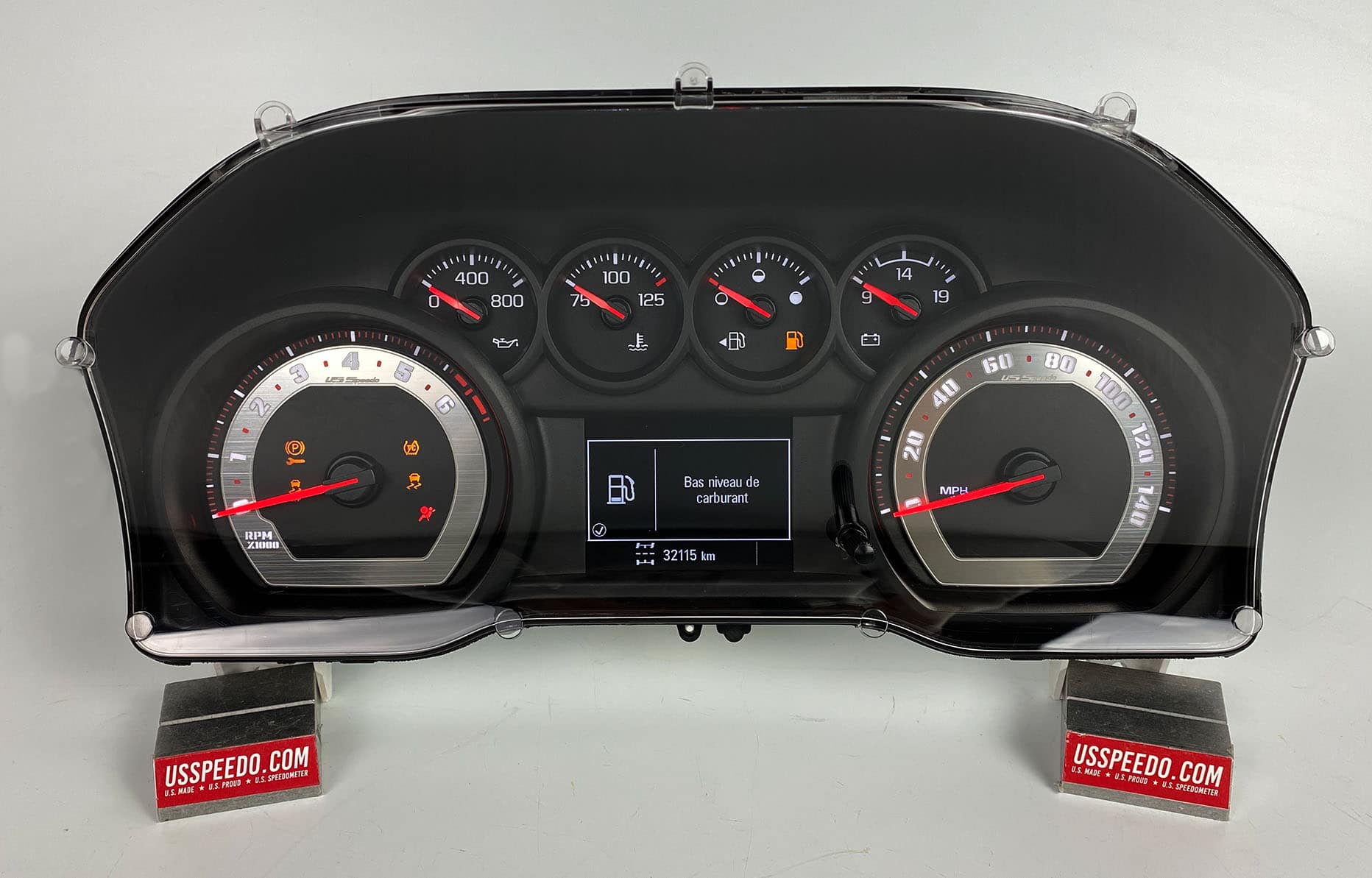 Stainless Edition Custom Gauge Face Kit
