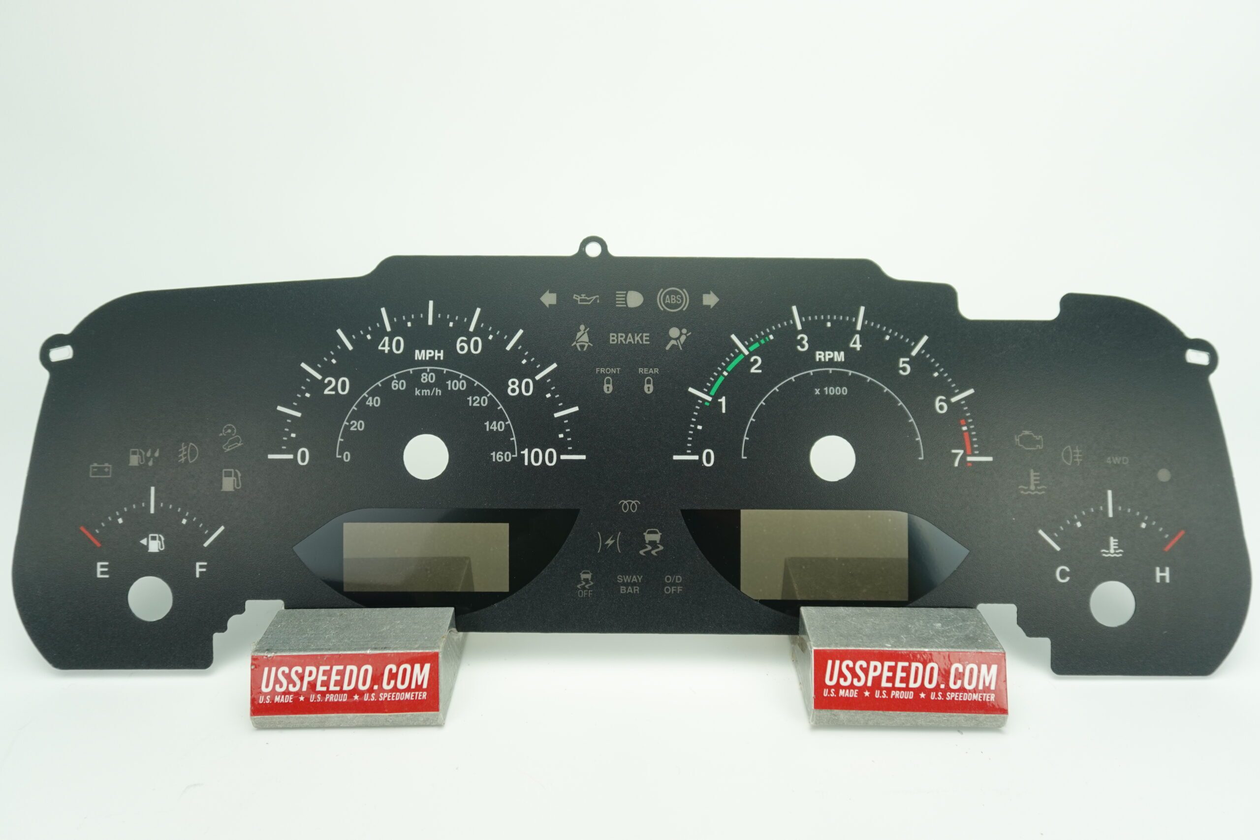 US Speedo Conversion Gauge Face
