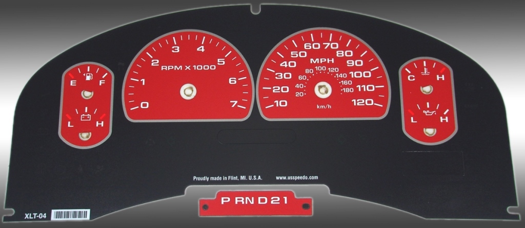Pro Color Edition Custom Gauge Face Kit