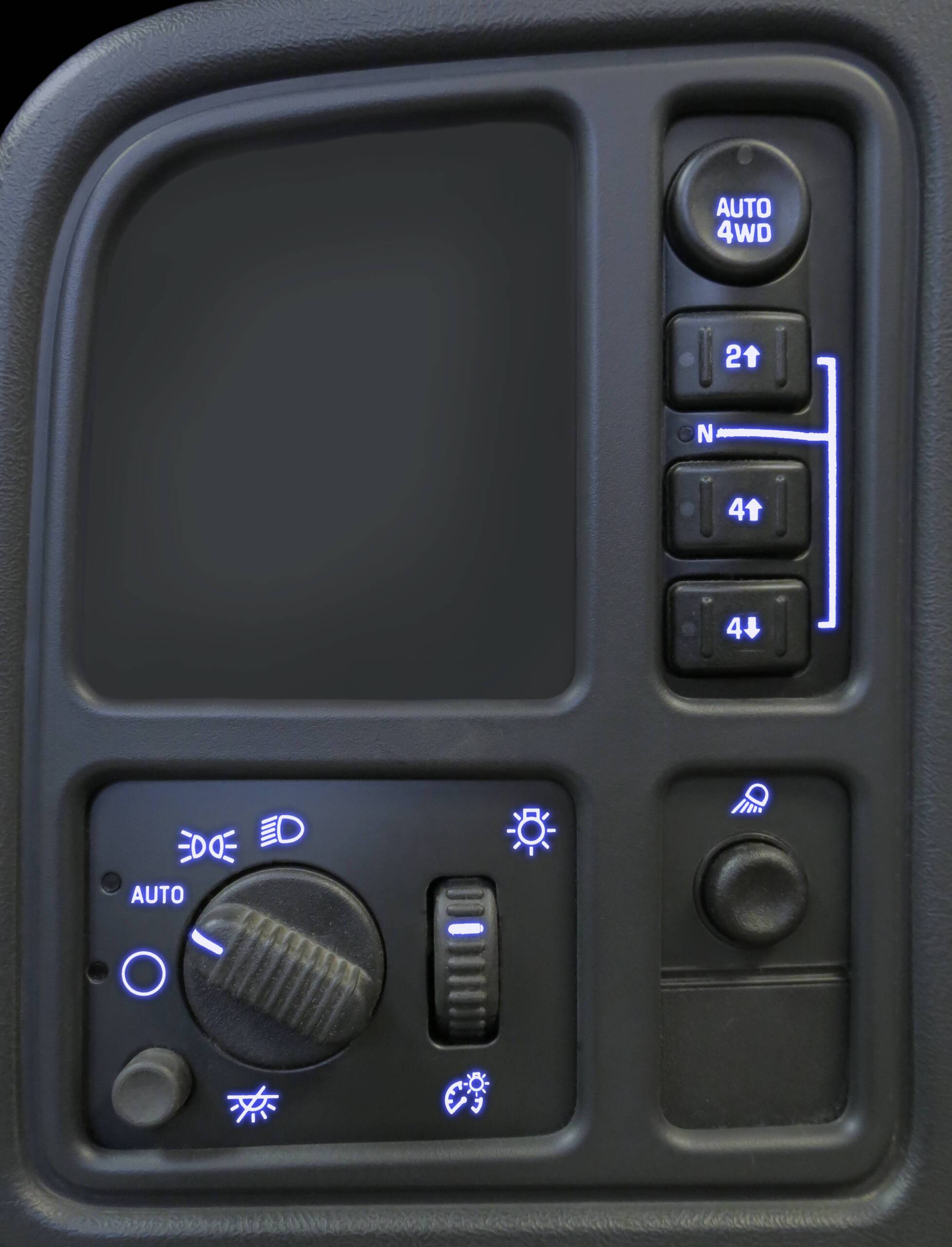 LED Left Side Dashboard Lighting Kit Upgrade