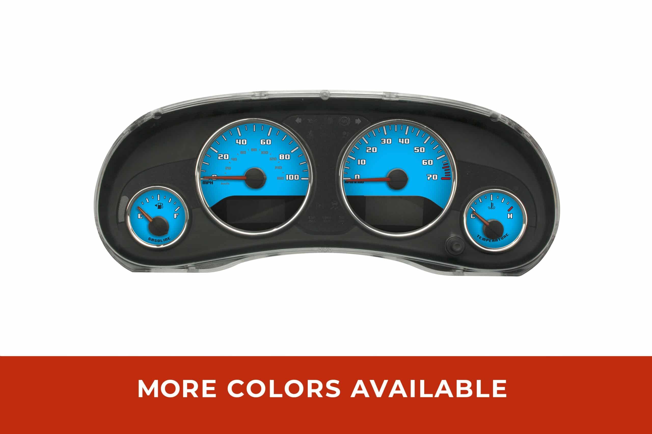 Pro Color Edition Custom Gauge Face Kit