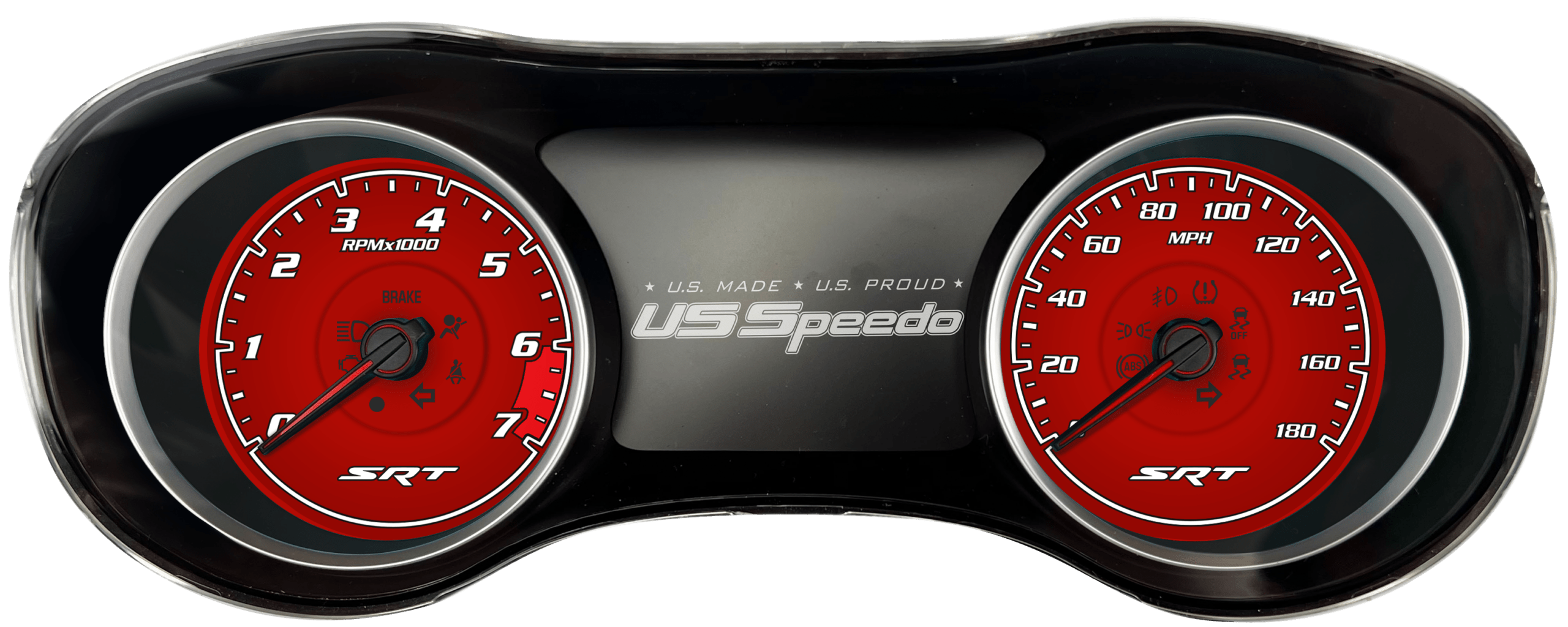 Officially Licensed Dodge Charger SRT® Custom Gauge Face Kit