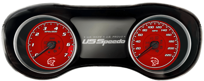 Officially Licensed Dodge Charger Redeye Custom Gauge Face Kit