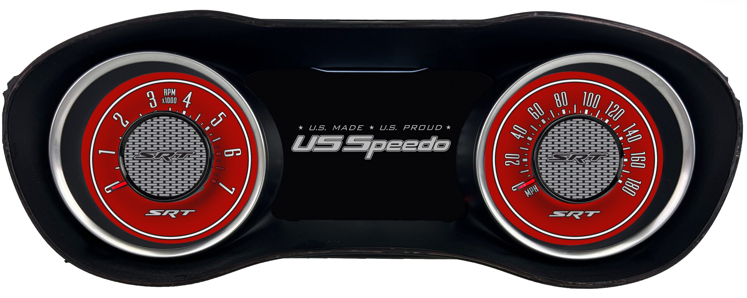 Officially Licensed Dodge Challenger SRT Custom Gauge Face Kit