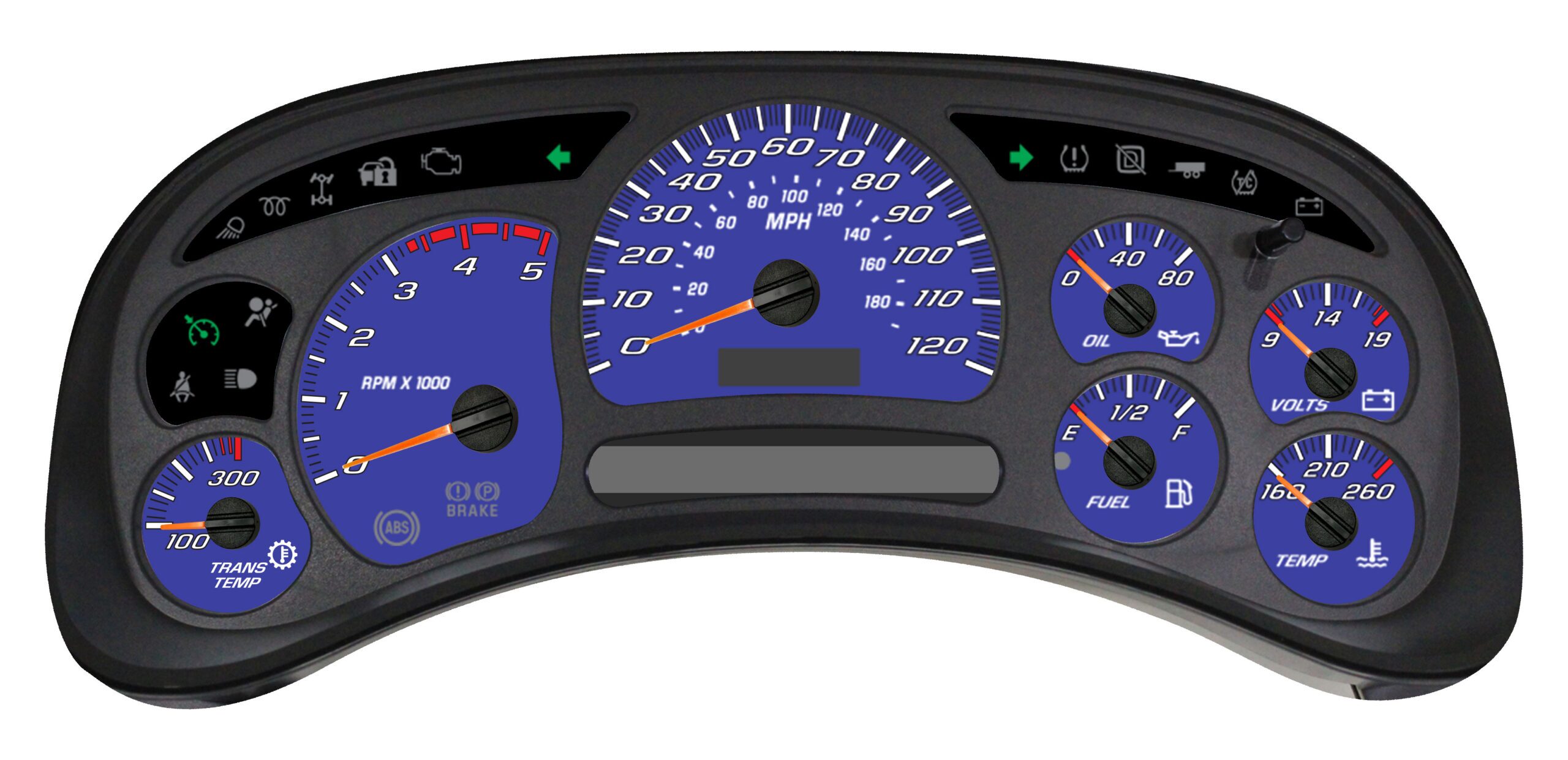 Pro Color Edition  Custom Gauge Face Kit