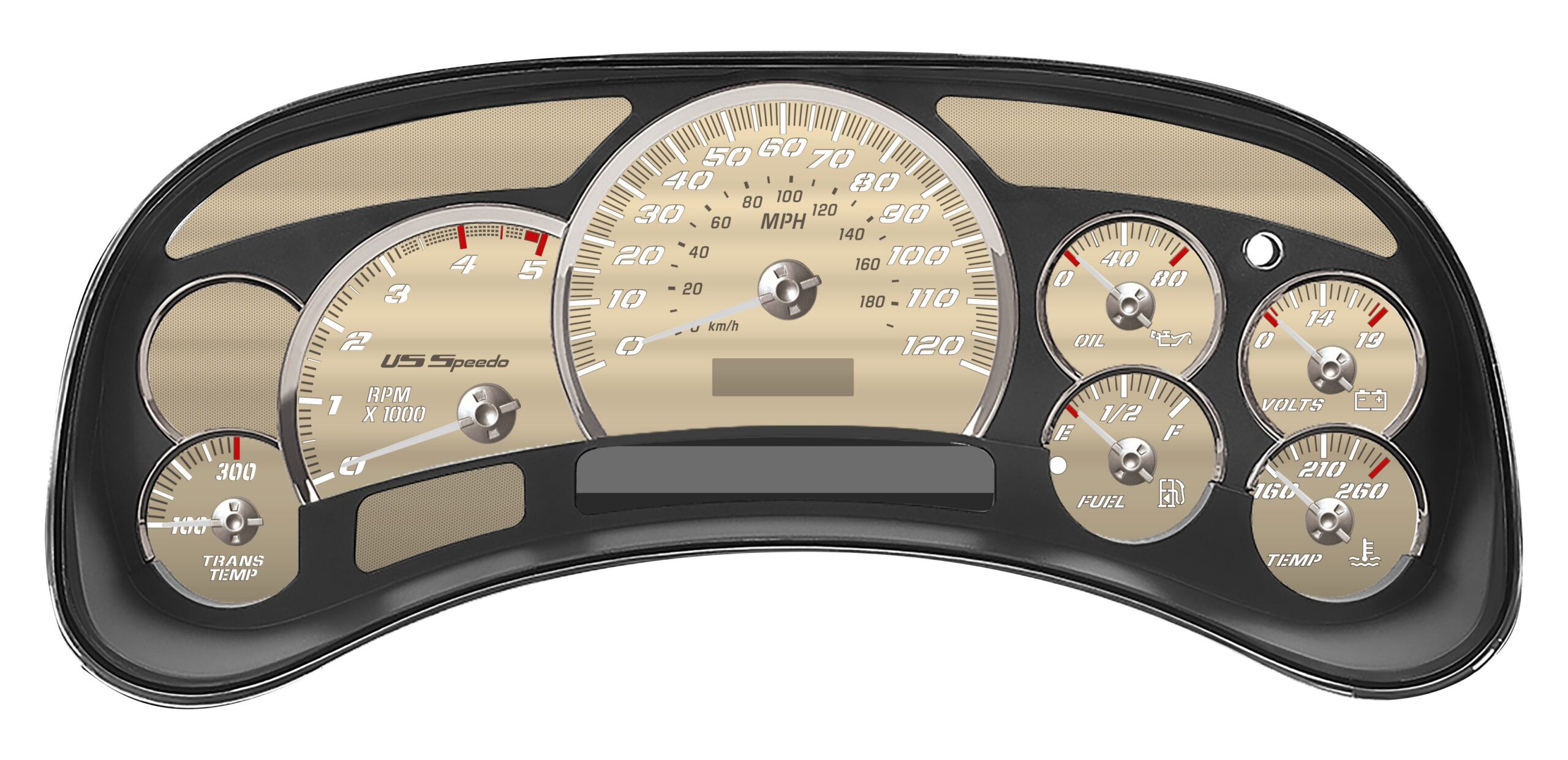 Rose Gold Edition Custom Gauge Face Kit