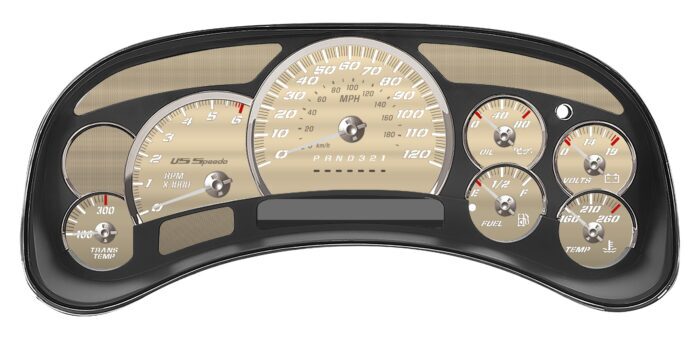 Rose Gold Edition Custom Gauge Face Kit