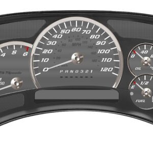 Stealth Edition Custom Gauge Face Kit