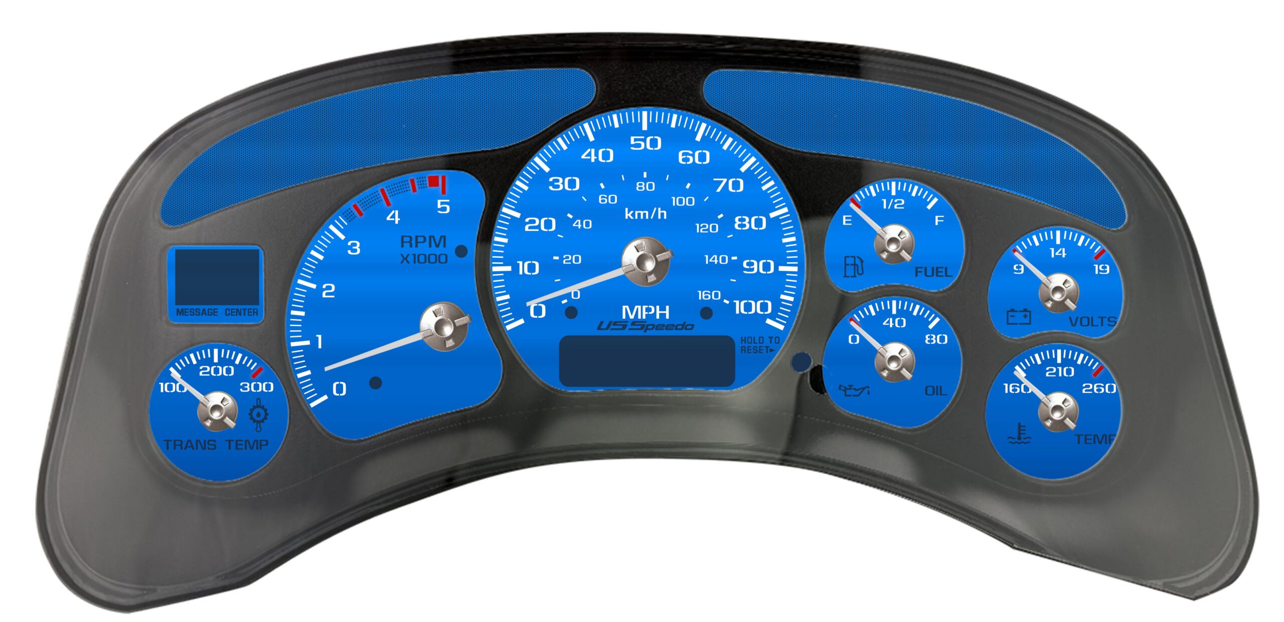 Aqua Edition Custom Gauge Face Kit