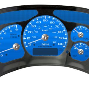 Aqua Edition Custom Gauge Face Kit