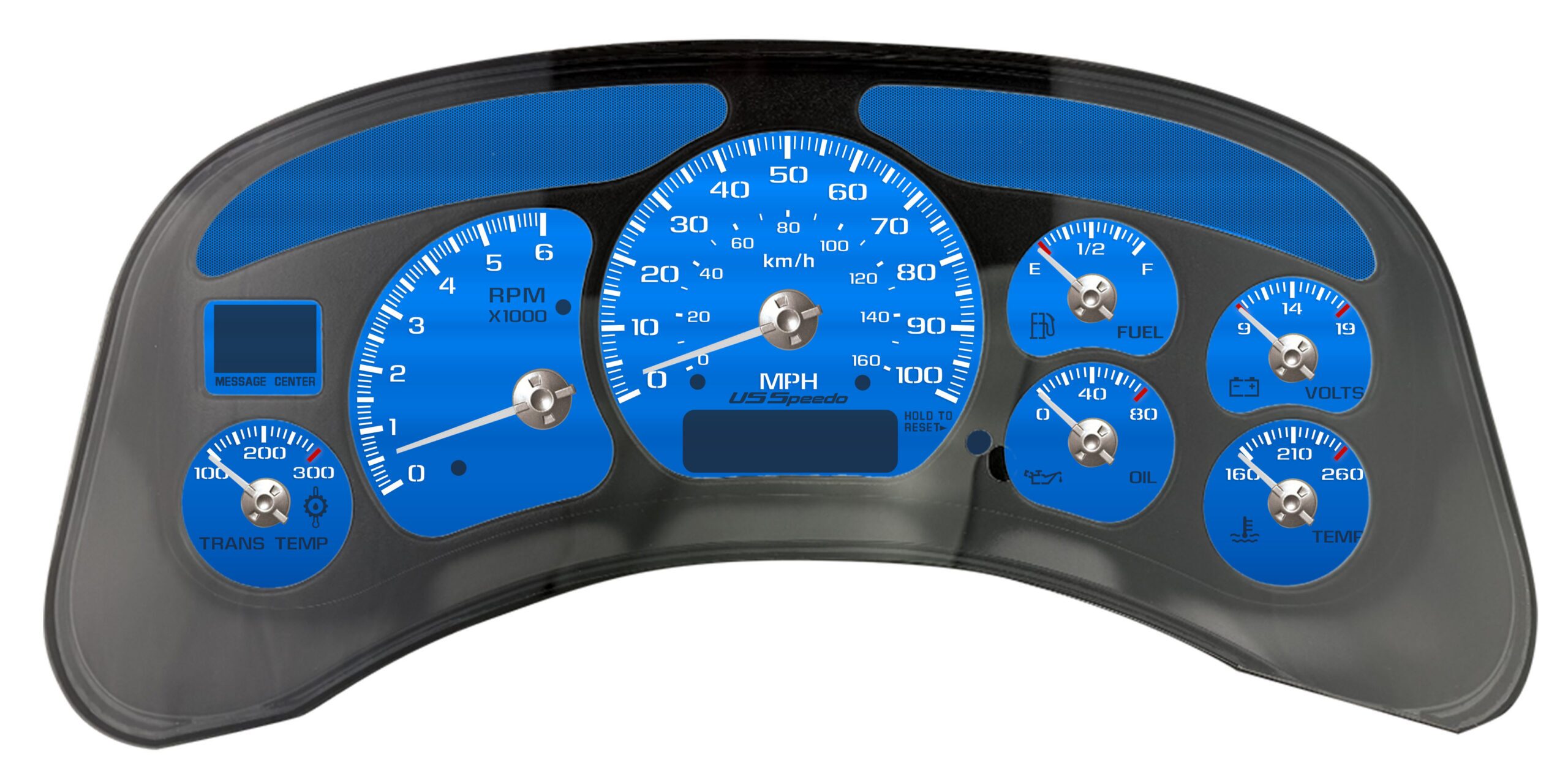 Aqua Edition Custom Gauge Face Kit