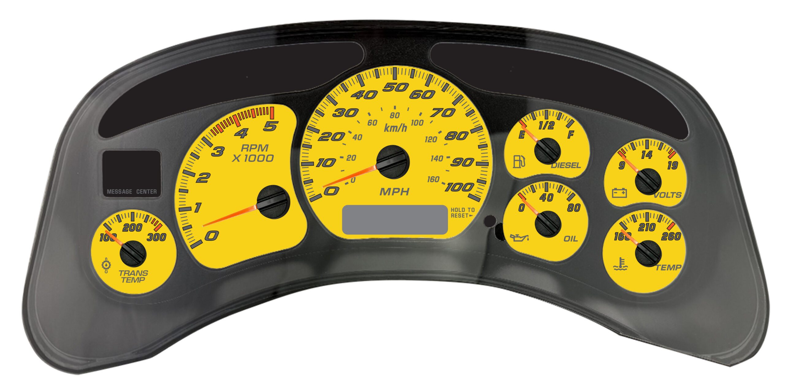 Pro Color Edition  Custom Gauge Face Kit
