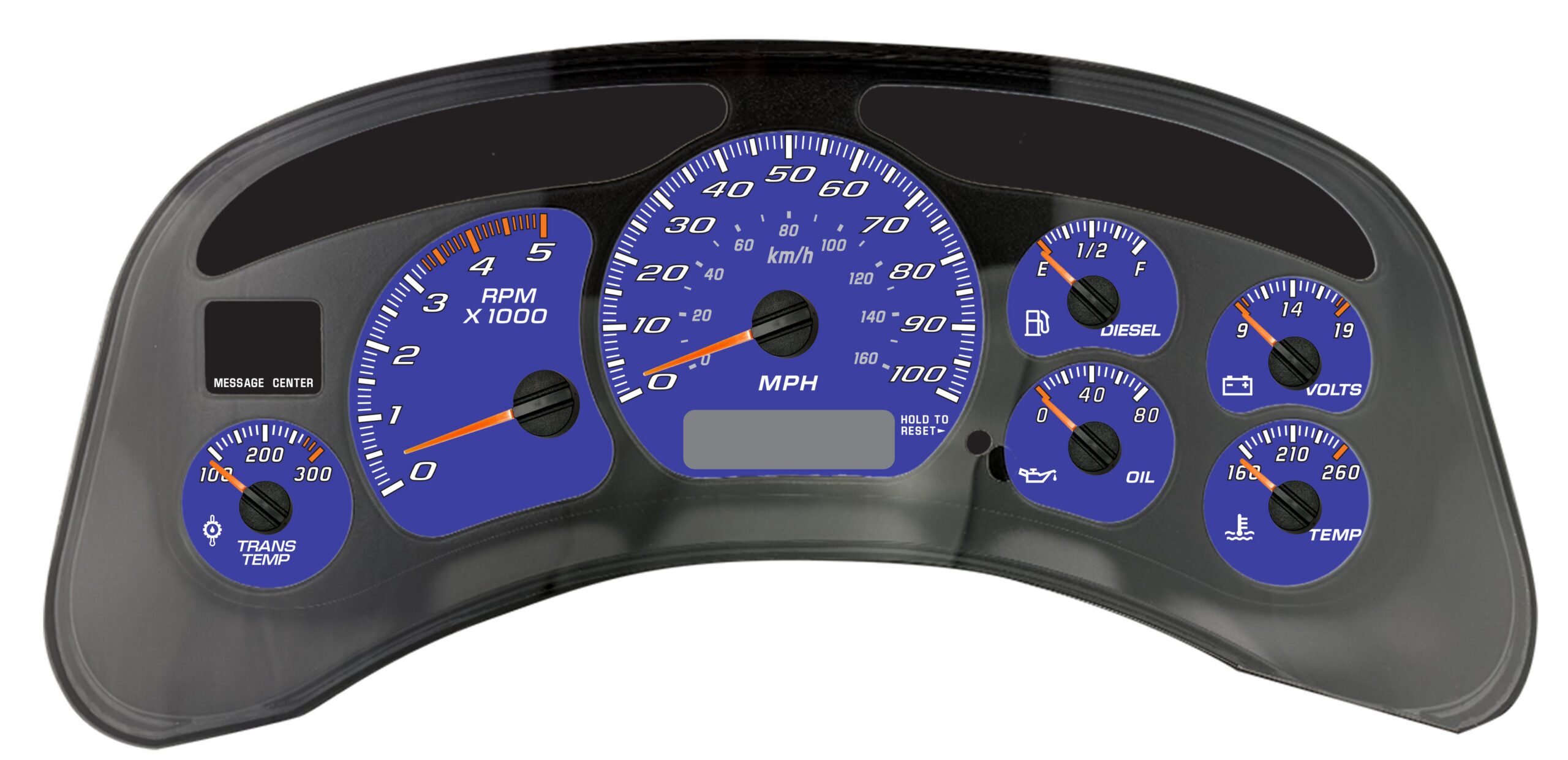 Pro Color Edition  Custom Gauge Face Kit