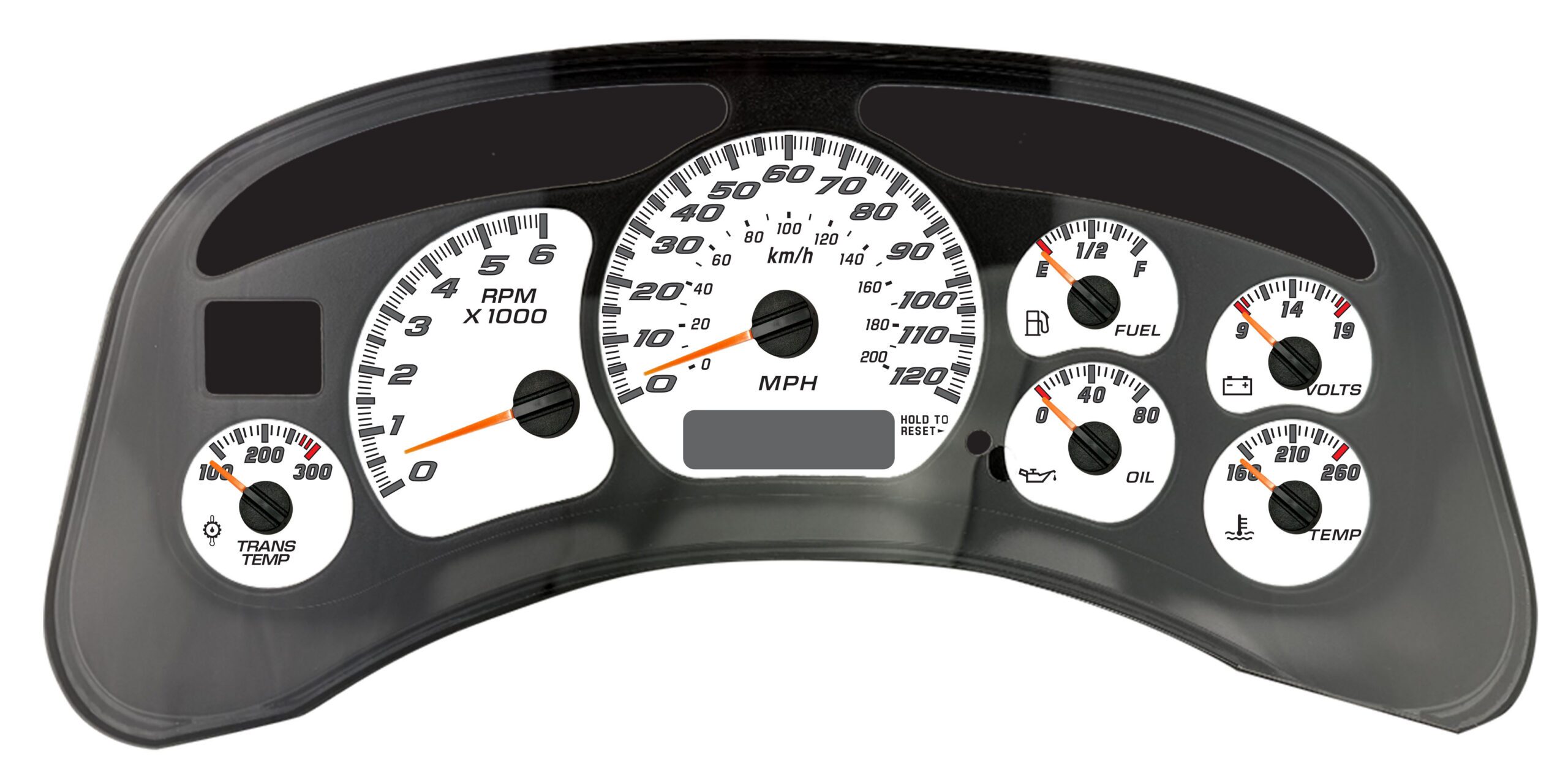 Pro Color Edition  Custom Gauge Face Kit
