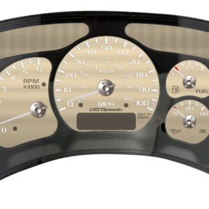 Rose Gold Edition Custom Gauge Face Kit