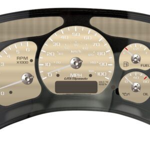 Rose Gold Edition Custom Gauge Face Kit