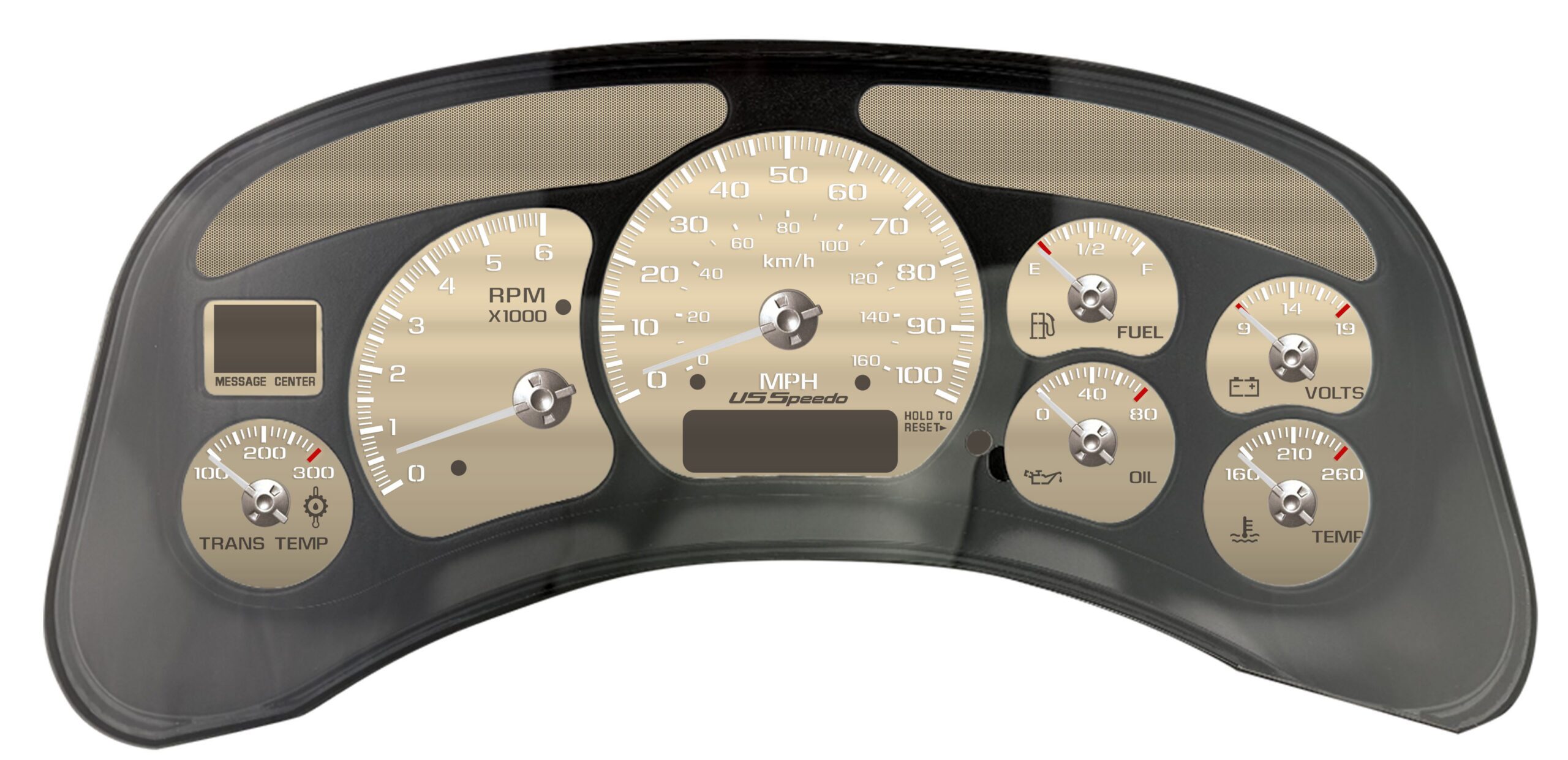 Rose Gold Edition Custom Gauge Face Kit